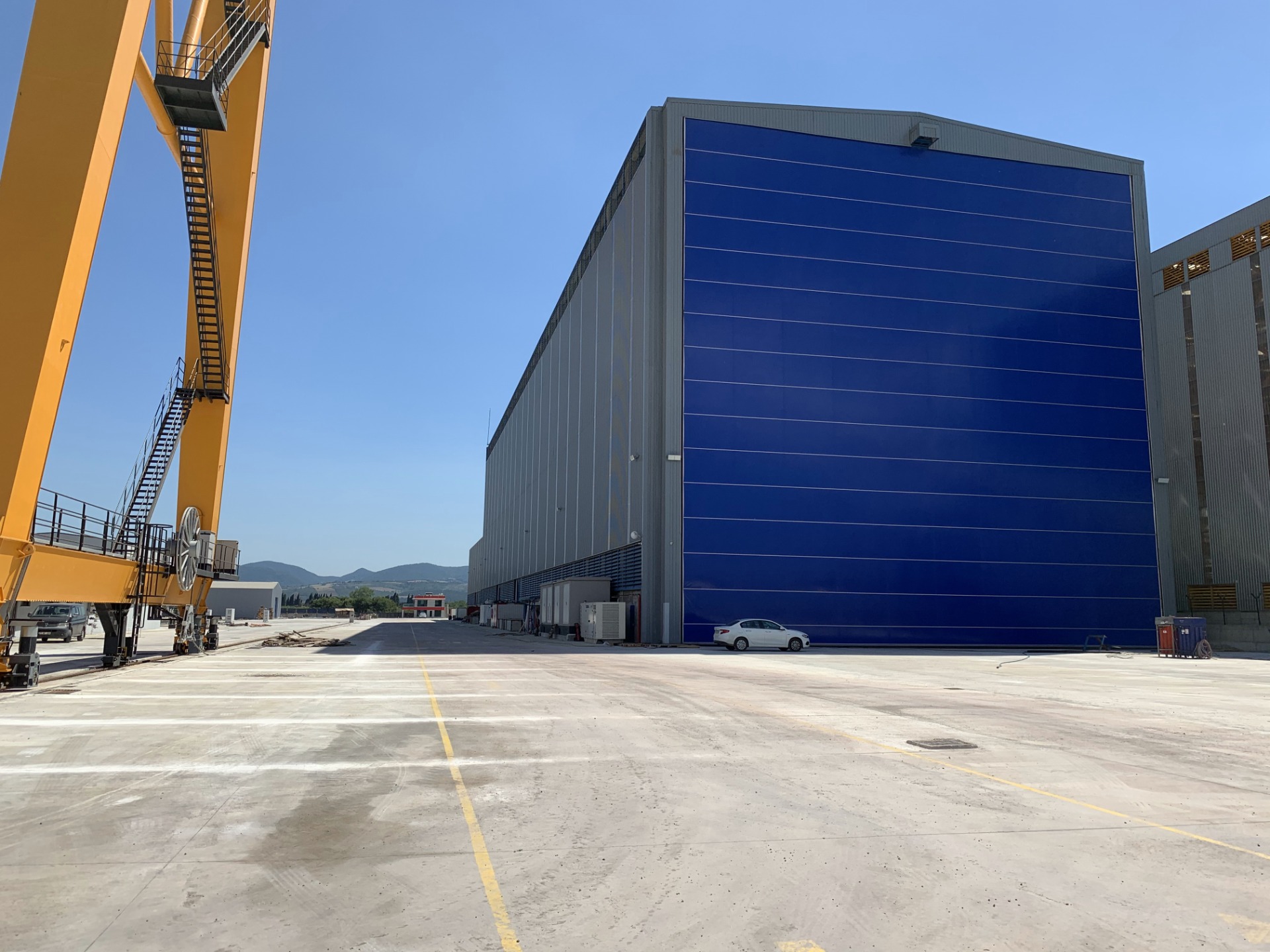 High Speed Fabric Door